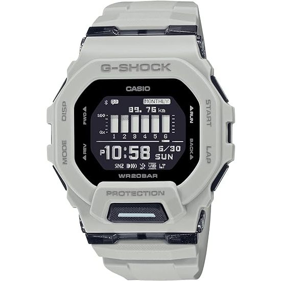 [Casio] สมาร์ทวอทช์ G-Shock [ของแท้ในประเทศ] พร้อม Bluetooth GBD-200UU-9JF ผู้ชาย สีเทา