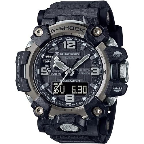 [Casio] นาฬิกา G-Shock [ของแท้ในประเทศ] MUDMASTER Radio Solar GWG-2000-1A1JF Men's สีดำ