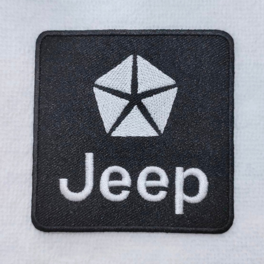 ตัวรีดติดเสื้อ อาร์มติดเสื้อ อาร์ม ตัวรีด มอเตอร์ไซค์ Jeep Patch Badge Sticker สติ๊กเกอร์ ตีนตุ๊กแก 