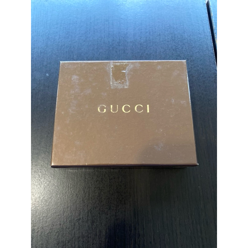 กล่องใส่กระเป๋าบัตร Gucci ของแท้ พร้อมอุปกรณ์ กล่องใส่บัตร