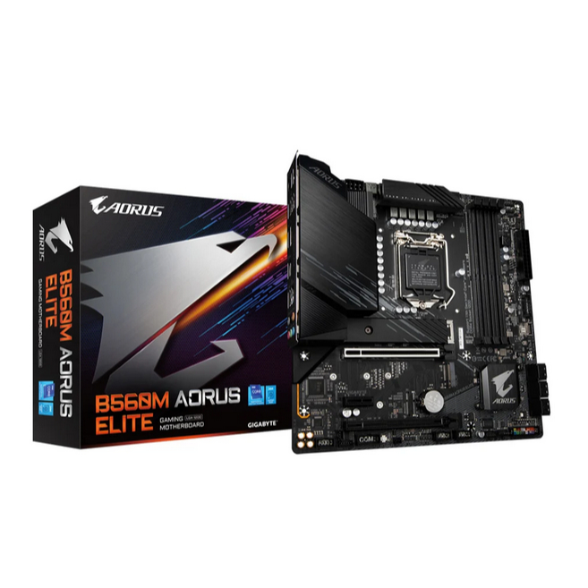 MAINBOARD (เมนบอร์ด) 1200 GIGABYTE B560M AORUS ELITE (REV 1.0)