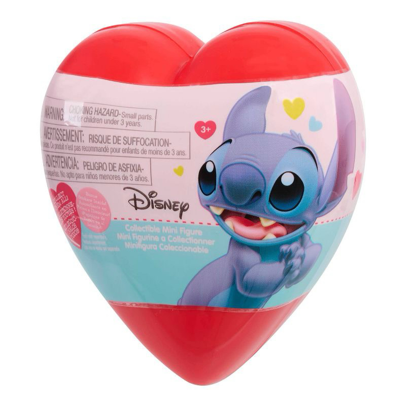 (ของแท้100%) Disney Stitch Mini Valentine Figure Capsule