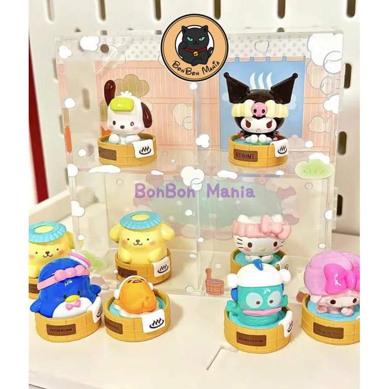 [แบ่งขาย-เลือกตัวได้] TOPTOY Sanrio Characters Mini Onsen blind box set