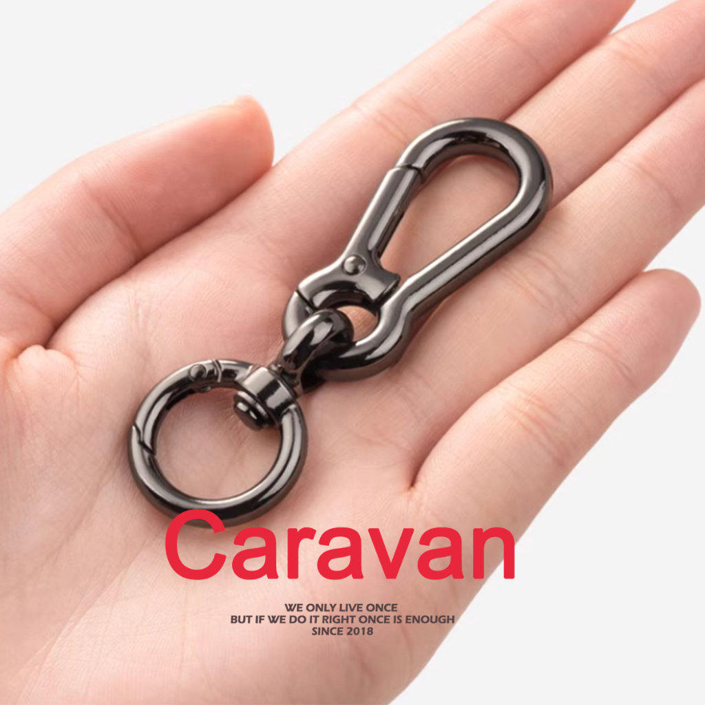 Caravan Crew Keychain พวงกุญแจ พวงกุญแจสแตนเลส อย่างดี