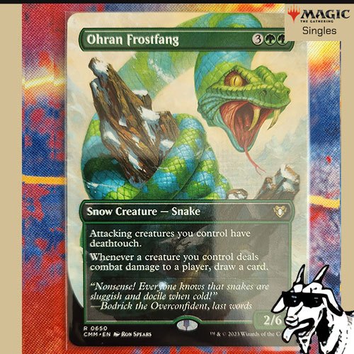 [MTG][Single][CMM] Ohran Frostfang ระดับ Rare [ภาษาอังกฤษ]