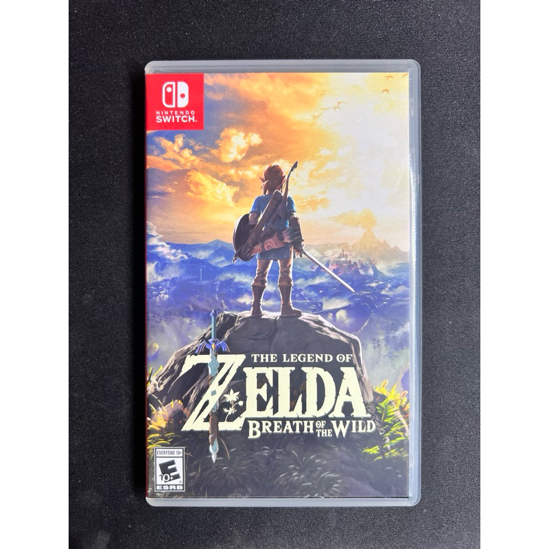 แผ่นเกม Nintendo Switch: The legend of zelda breath of the wild มือสอง