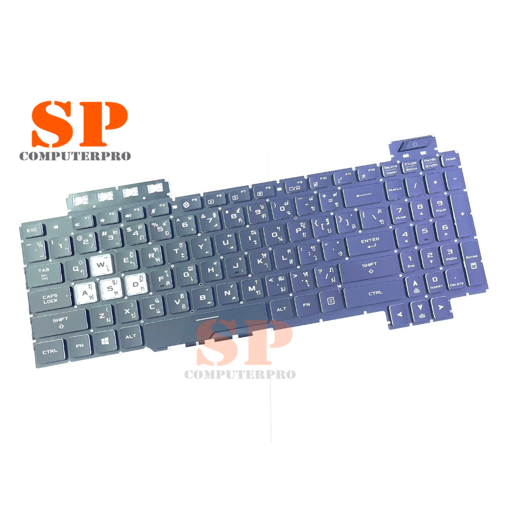 ASUS KEYBOAED คีย์บอร์ดโน๊ตบุ๊ค ASUS TUF GAMING FX505D FX505DD FX505DY FX505G FX505GE FX505GD FX505D