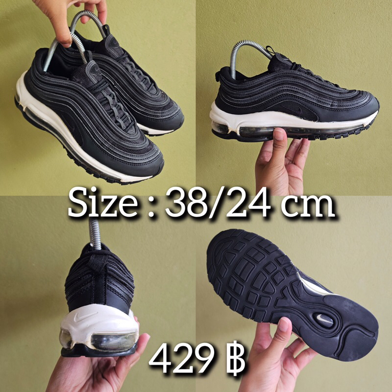Nike Air Max 97 👟 Size : 38 รองเท้ามือสอง งานคัด งานสวย สภาพดี
