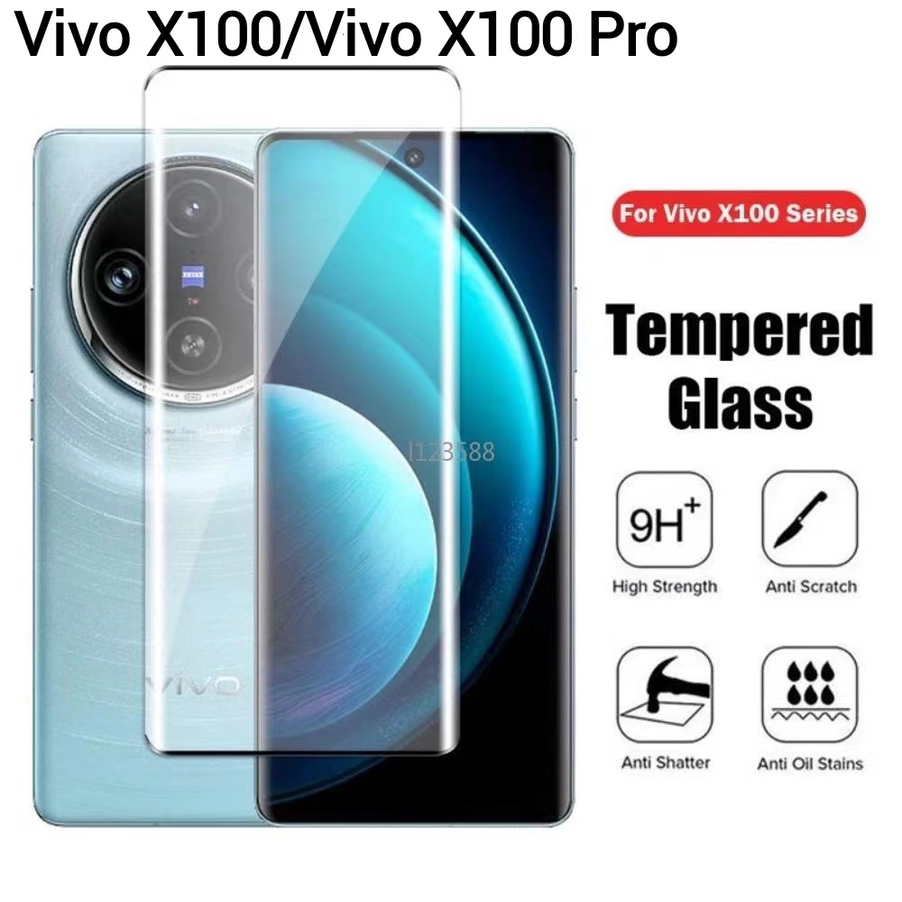 Vivo Y03/X100 5G(พร้อมส่งในไทย)ฟิล์มกระจกเต็มจอVivo X100/Vivo X100 Proตรงรุ่น