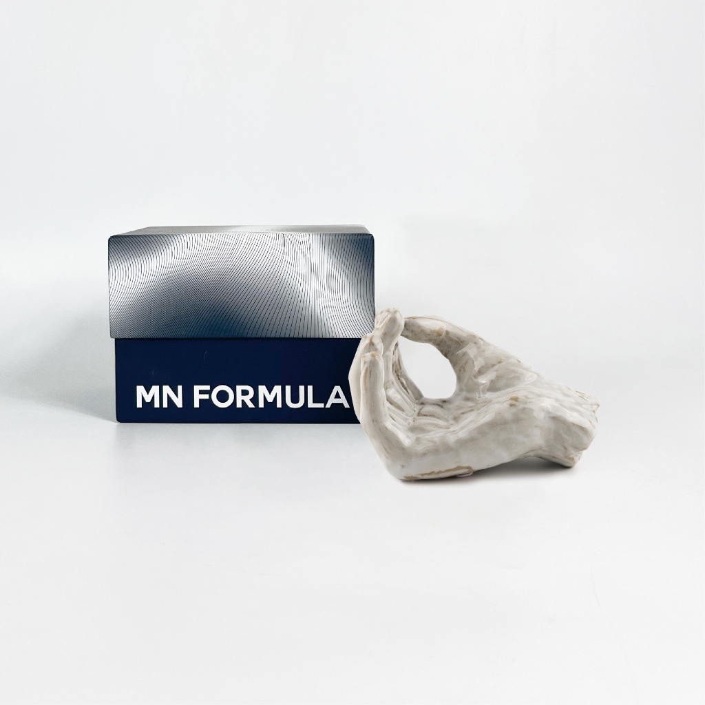 MN Formula ที่วางธูปกำยานเซรามิค สีขาว สไตล์โมเดิร์น