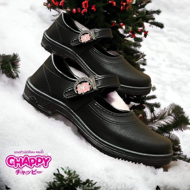รุ่นใหม่ล่าสุด🎉🎉รองเท้านักเรียนหญิงCHAPPY