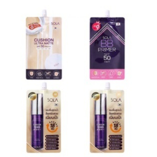 Sola BB Primer/Cushion Ultra Matteโซล่า คูชั่น อัลตร้า แมท/บีบี SPF 50 PA++