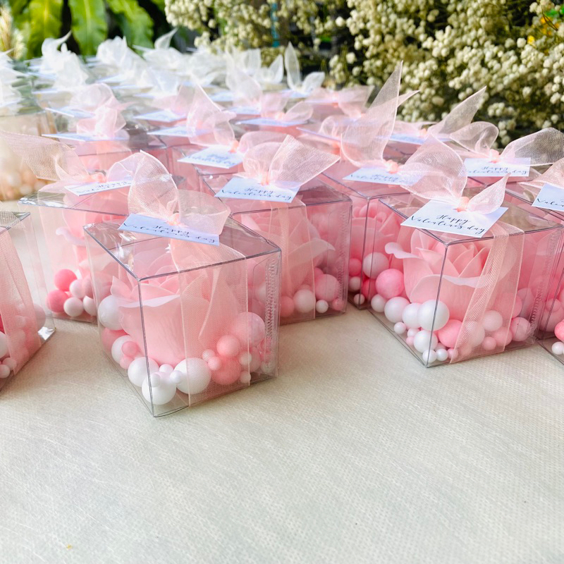 𝓁𝒾𝓁𝒾 ☆ ของขวัญ : สบู่หอมรูปทรงดอกกุหลาบ ของชำร่วย ปัจฉิม gifts - รูปที่ 2