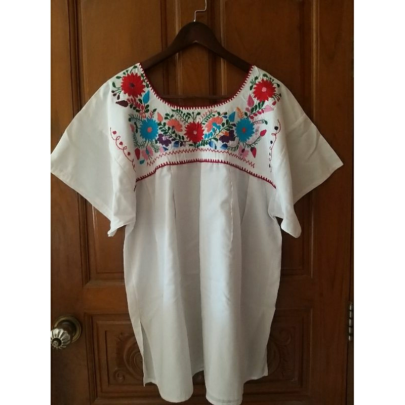 เสื้อปักมือmexicoสวยมาก