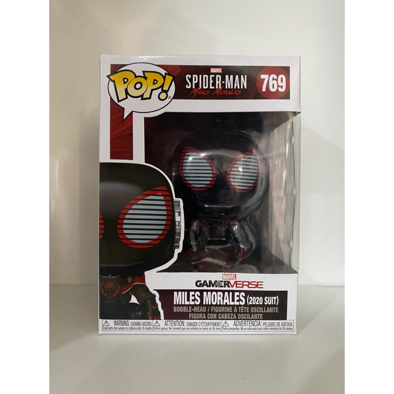 Funko Pop Miles Morales (2020 Suit) Gamerverse Spider Man 769
