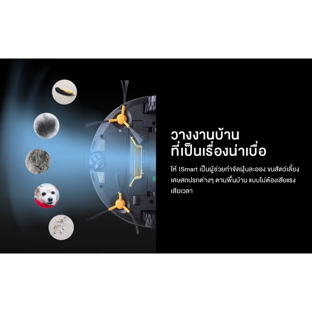 หุ่นยนต์ดูดฝุ่น Robot Vacuum Cleaner ยี่ห้อ LIECTROUX (สินค้าพร้อมส่ง)​ ​