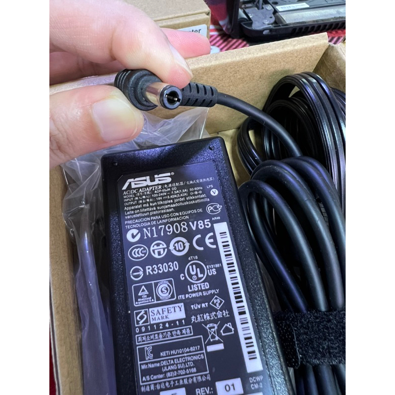 ASUS Adapter อแดปเตอร์ ของแท้ ASUS R556Q X505Z X550Z K555L K455L X555L X555B X555Q X555Y X455L K46C K56C 19V 3.42A 65W - รูปที่ 2