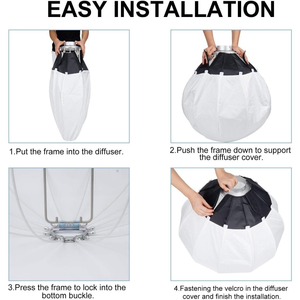 Godox CS-65D Lantern Softbox ซอฟท์บ็อกซ์แบบโคม ให้แสงนุ่มฟุ้งกระจาย Bowen mount