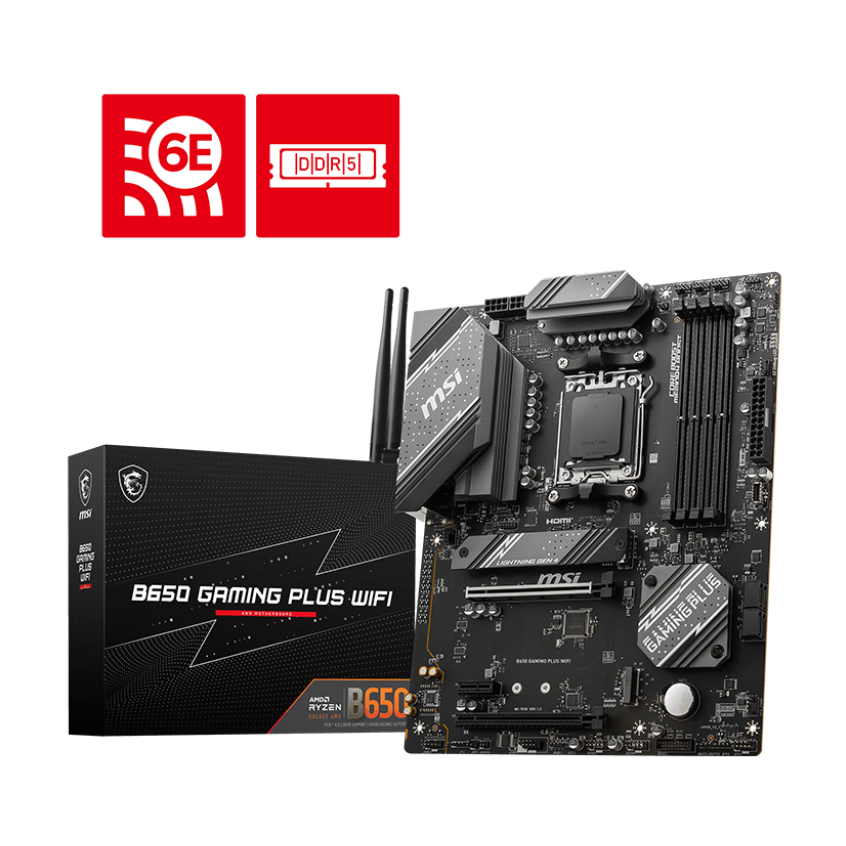MAINBOARD (เมนบอร์ด) MSI B650 GAMING PLUS WIFI (DDR5)