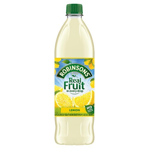 ROBINSON'S ***NO ADDED SUGAR*** Lemon Squash / Cordial - 1000ml / 1L
