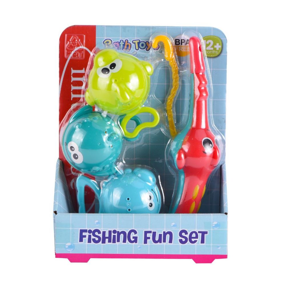 Wel-B x Infunbebe Fishing fun set (เซ็ตตกปลาของเล่นเด็ก) - อาบน้ำ เซ็ตของเล่น ของเล่นลอยน้ำ