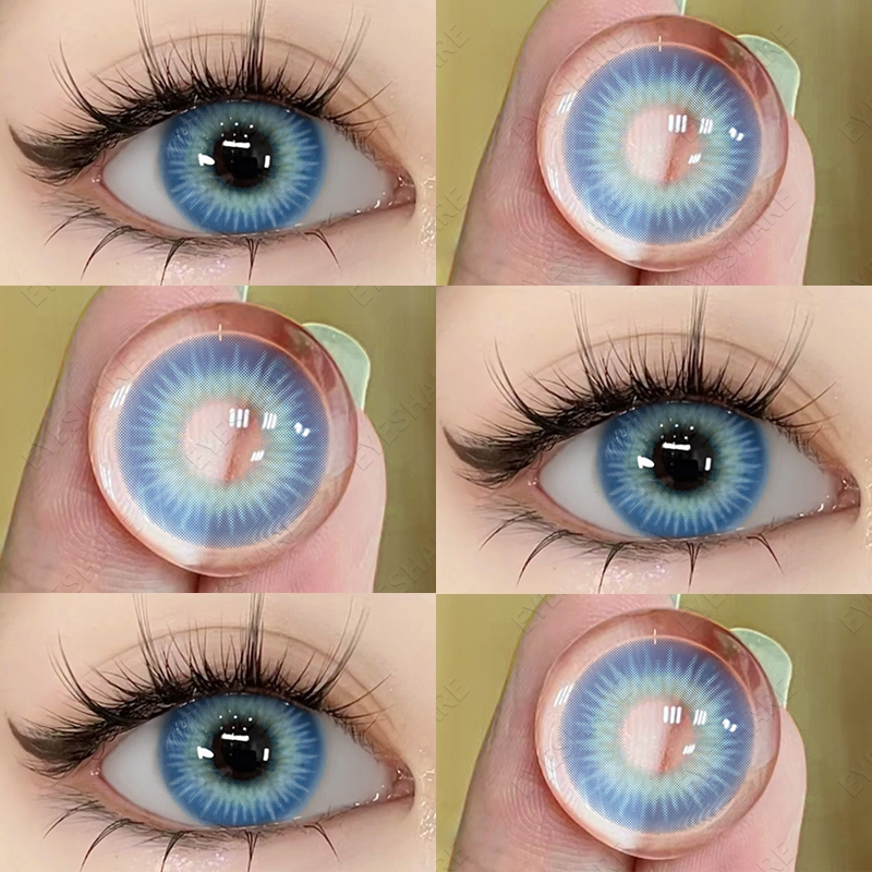 [COD]Eyeshare ATLANTIS ซีรีส์ คอนแทคเลนส์ blue/brown/gray ปกติ คอนแทคเลนส์สายตา 0.0 2 ชิ้น คอนแทคเลนส์ตาโต14.5mm