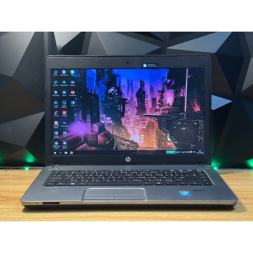 HP Probook 440  สเปก intel Core i7-4702MQ (gen4)  Ram 8 GB HDD 500 GB  การ์ดจอแยก AMD Radeon HD 8600