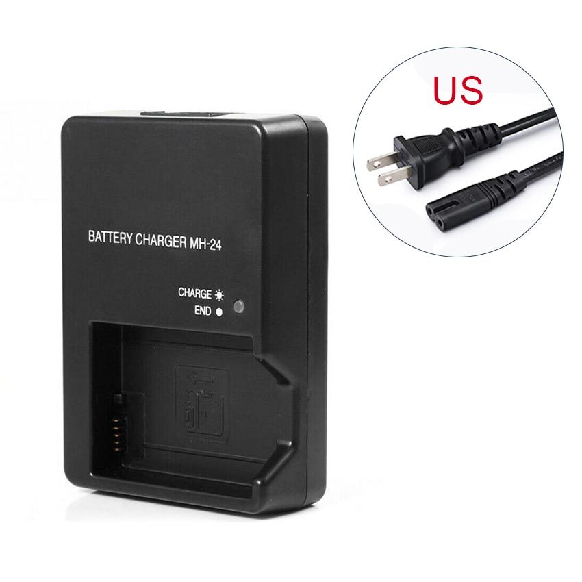 ร้านคนไทย! "แท่นชาร์ตnikon สำหรับ MH-24 D5100 D3400 D5300 D5500 d5600 EN-EL14 "