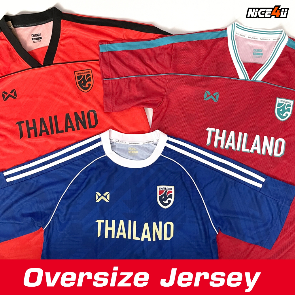 Warrix เสื้อทีมชาติไทย Warrix Oversize Jersey