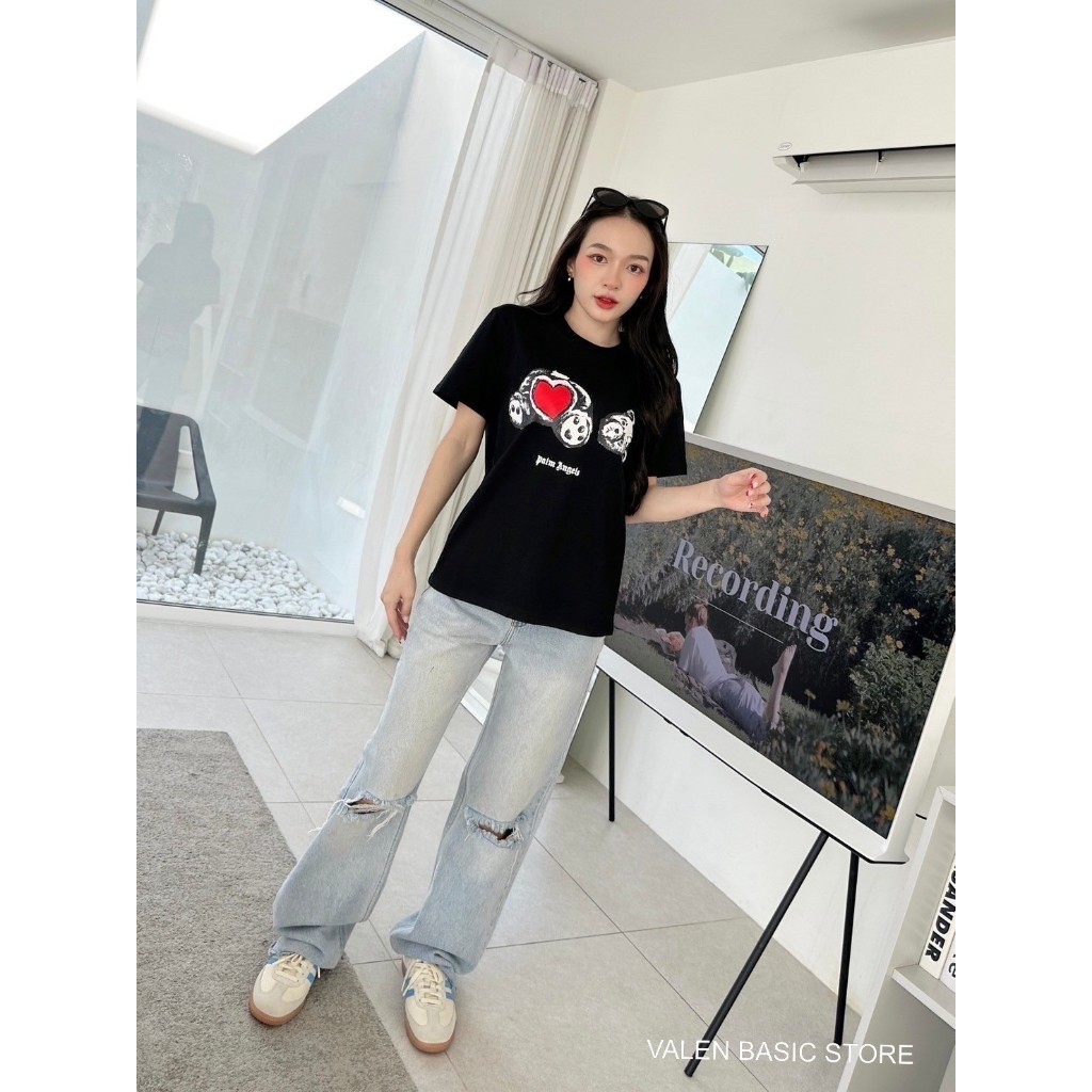 🍊 VL เสื้อยืดรุ่นฮิต ดีเทลสกรีน น่ารักมากกกๆ ผ้าเนื้อนิ่ม ใส่สบายสุดๆ - รูปที่ 3