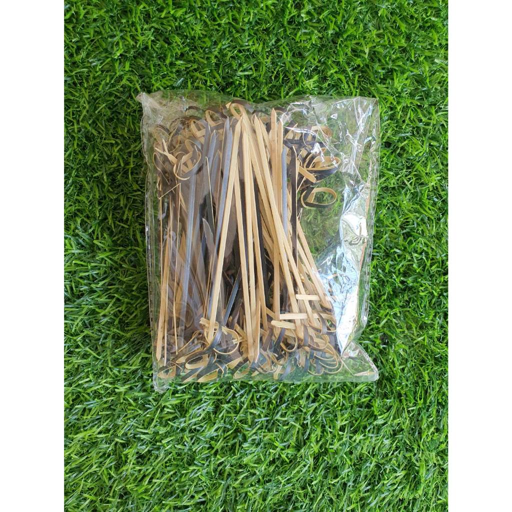Greenearth ไม้จิ้มหัวน็อต  ไม้จิ้มอาหาร ความยาว 7ซม. ,9ซม. ,12ซม. (แพ็ค100ชิ้น) ราคา ถูกที่สุด ดีลบีเคเค แกลเลอรีภาพที่ 6