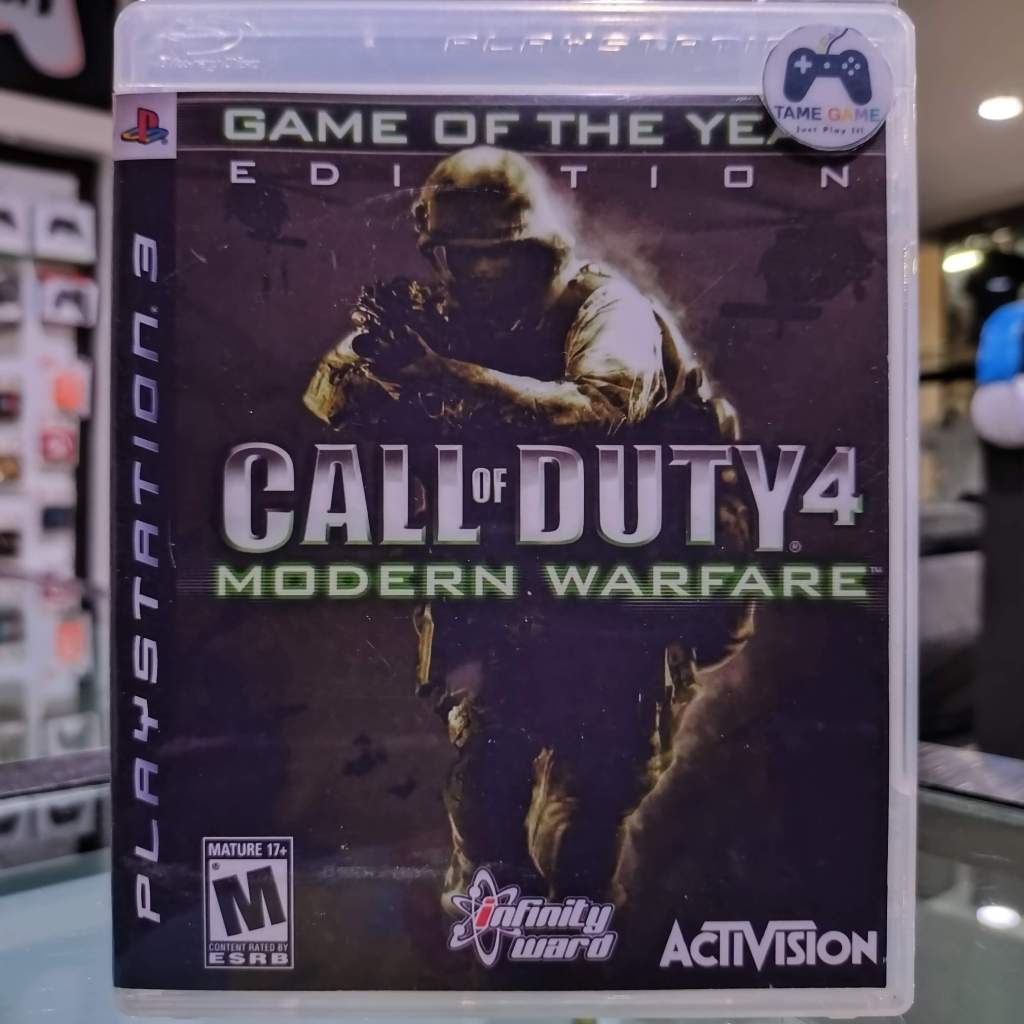 (ภาษาอังกฤษ) มือ2 PS3 Call of Duty 4 Modern Warfare แผ่นPS3 เกมPS3 มือสอง (Playstation 3 Call of Duty Modern Warfare 1)