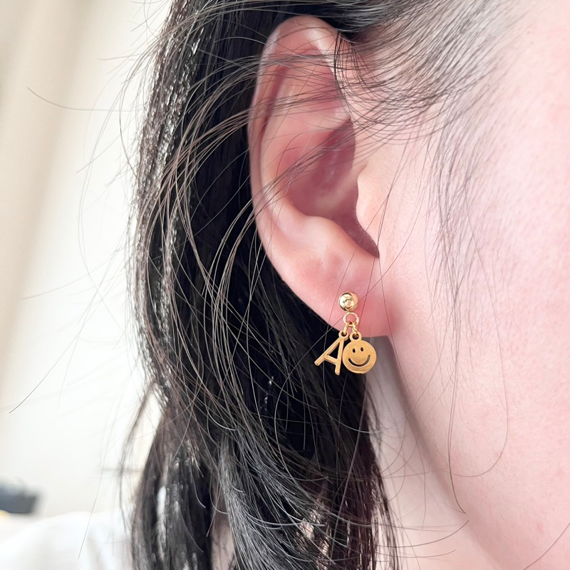 DIY earrings ต่างหูเลือกจี้ได้เอง ⭐️แจ้งจี้ทางแชทค่า⭐️ ราคาต่อคู่