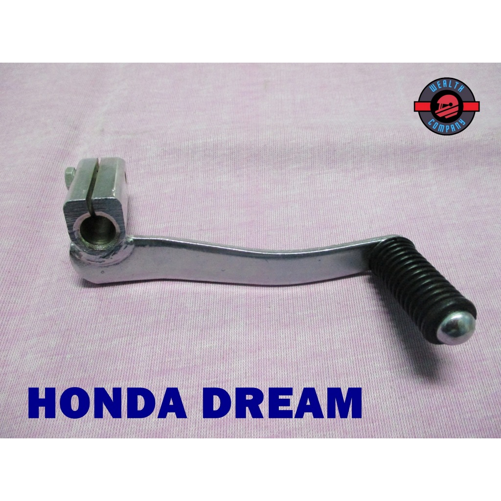 #คันเกียร์เดี่ยว "ชุบ" สำหรับ HONDA DREAM GEAR LEVER GEAR SHIFT “CHROME” 1 Pc