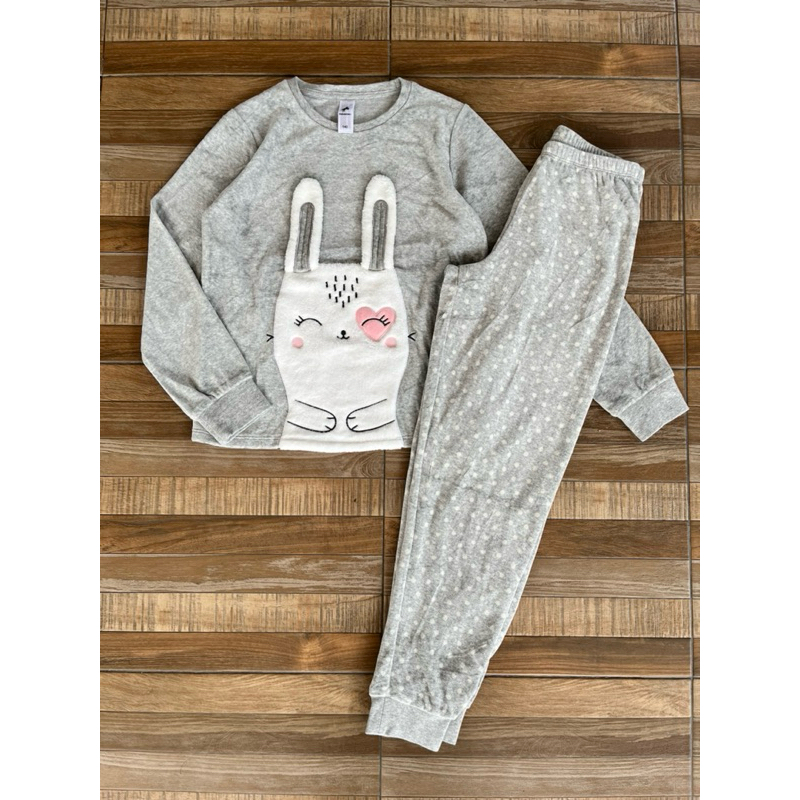 Rabbit velvet pyjama set - C&A