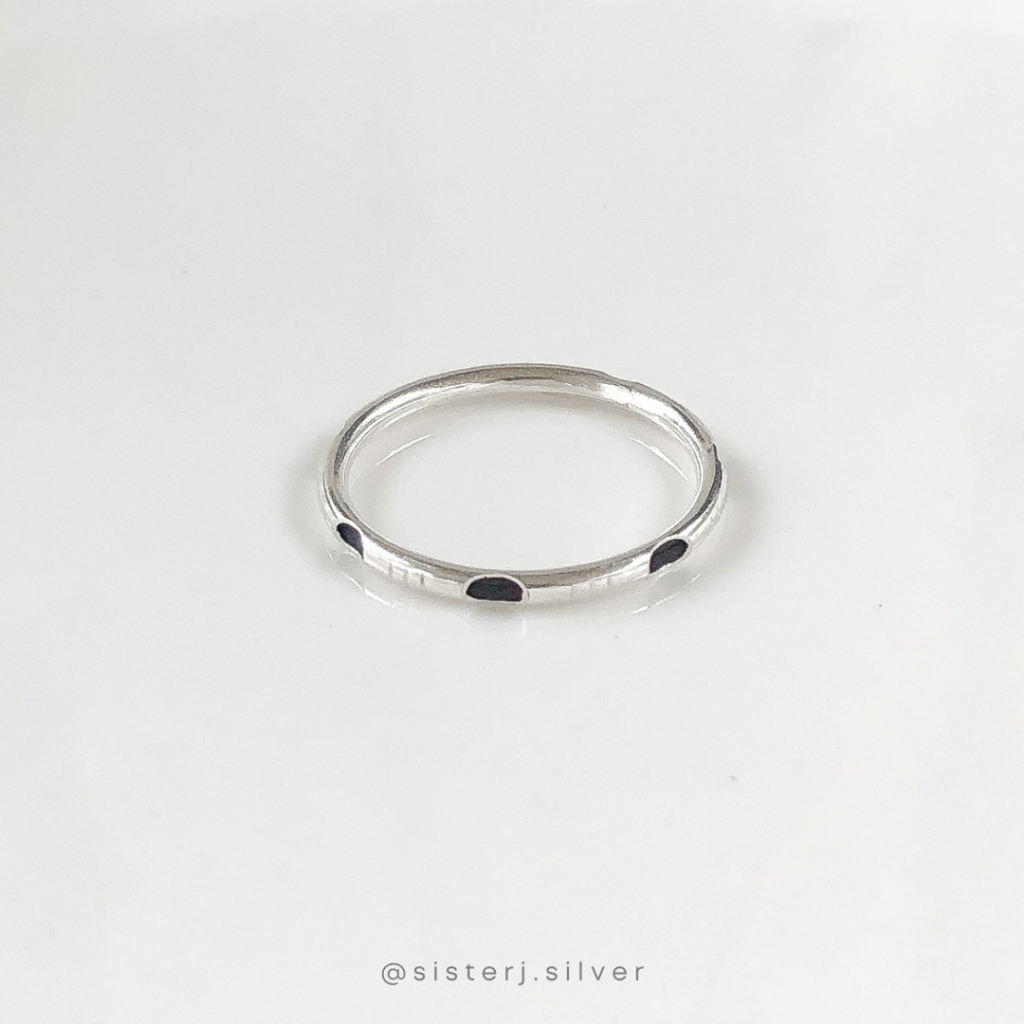 Sister J | silver925 | แหวนเงินแท้ | basic ring 1 row