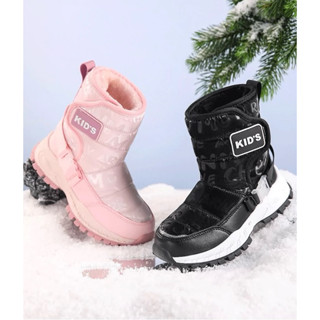 รองเท้าบูทเด็ก รองเท้าเล่นหิมะเด็ก บูทกันหนาวเด็กบุขน