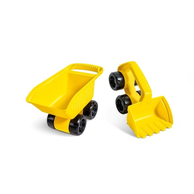 Hape - ของเล่นทราย - Hape Sand toys Monster Movers Duo (18M+) - รถขุดทราย - รถตักดิน - [E4099] - ของเล่นทราย - รูปที่ 2