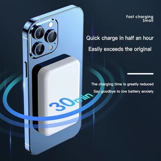 พาวเวอร์แบงค์ไร้สาย 10000mah ซาร์จเร็ว PD 20W Magnetic Powerbank แม่เหล็ก แบบพกพา ที่ชาร์จไร้สาย แบตสำรองไร้สาย