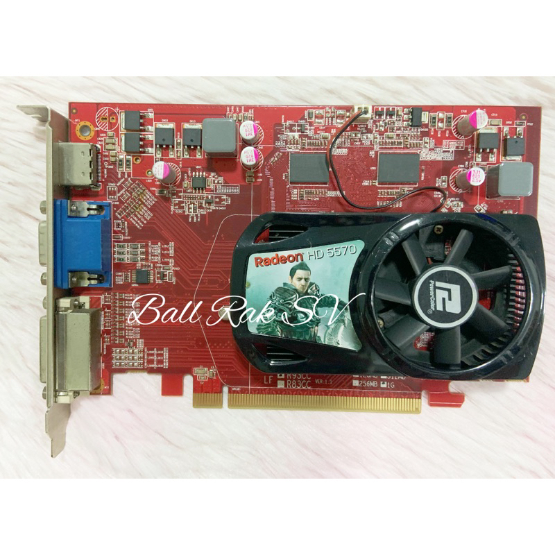 การ์ดจอ Radeon HD 5570 1Gb. DDR3​ 128Bit