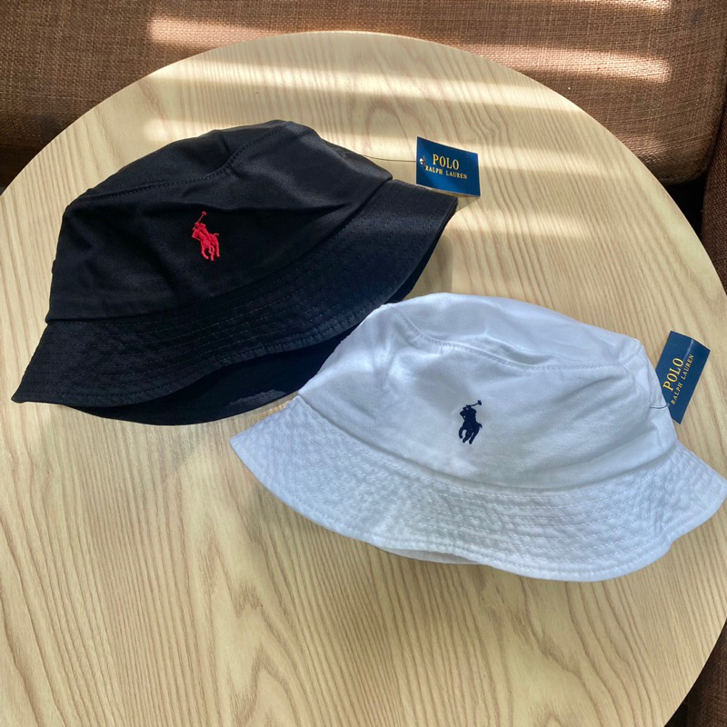 หมวก polo ralph lauren bucket hat สินค้าพร้อมจัดส่ง