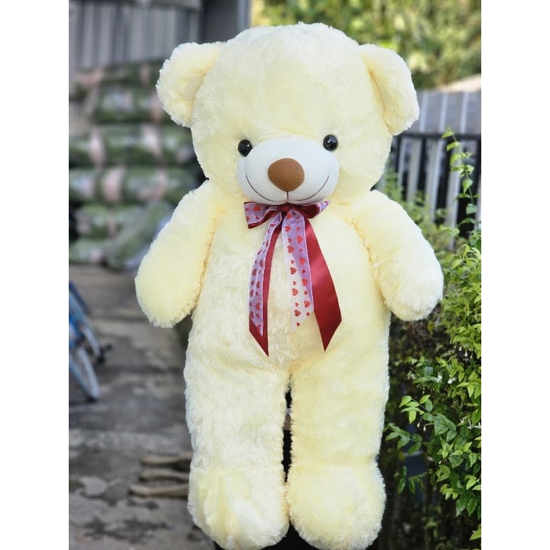 ตุ๊กตาหมีตัวใหญ่ ของขวัญวาเลนไทน์ ขนาด100เซนตัวอ้วนนุ่มนิ่ม เกรดพรีเมียม ขนฟูนุ่มน่ารักน่ากอด ของขวัญแทนใจ