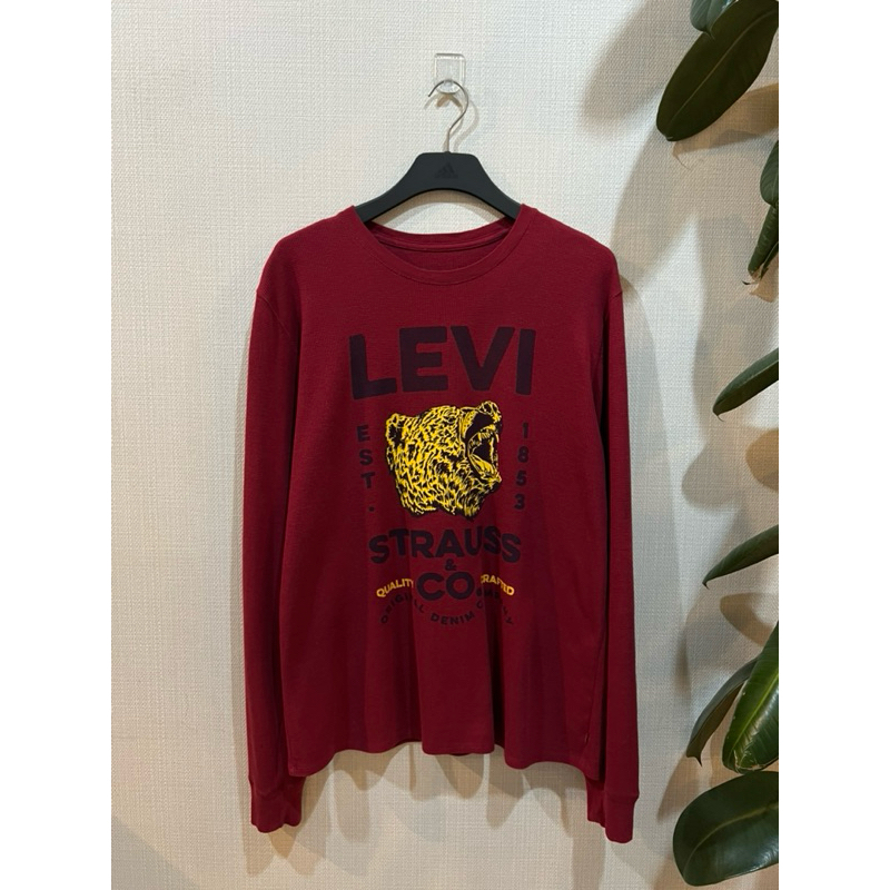 เสื้อแขนยาว Levi’s(ลีวายส์) มือสอง Size XL