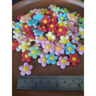 ดอกบ๊วยน้ำตาลกัมเพสขนาด1.8ซม.50ดอก50บ.,100ดอก100บ.