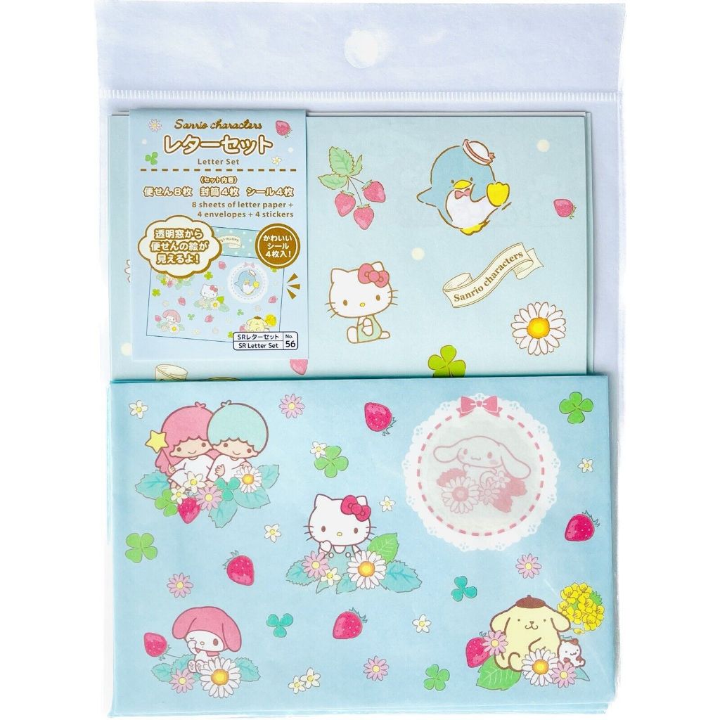 อัปเดตลายใหม่ 💌 ชุด Letter Set ลายซานริโอ้ ดิสนี่ย์ ชินจัง Letter, Envelope, Sticker ลิขสิทธิ์เเท้จากญี่ปุ่น 🇯🇵💘