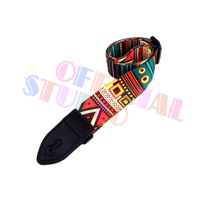 สายสะพายลายแฟนซี /กีตาร์ไฟฟ้า/กีตาร์โปร่ง/เบส - รูปที่ 2