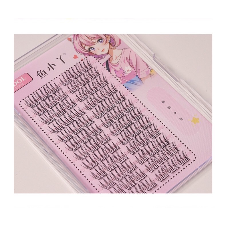 ขนตาปลอม รุ่น MIO ขนตาแบบแบ่งช่อ ความยาว 12 mm. ยาวนุ่ม ไม่แข็ง ขนตาช่อสำเร็จ ไล่ระดับความยาว ติดง่าย ขนตาปลอมแกนบาง - รูปที่ 4