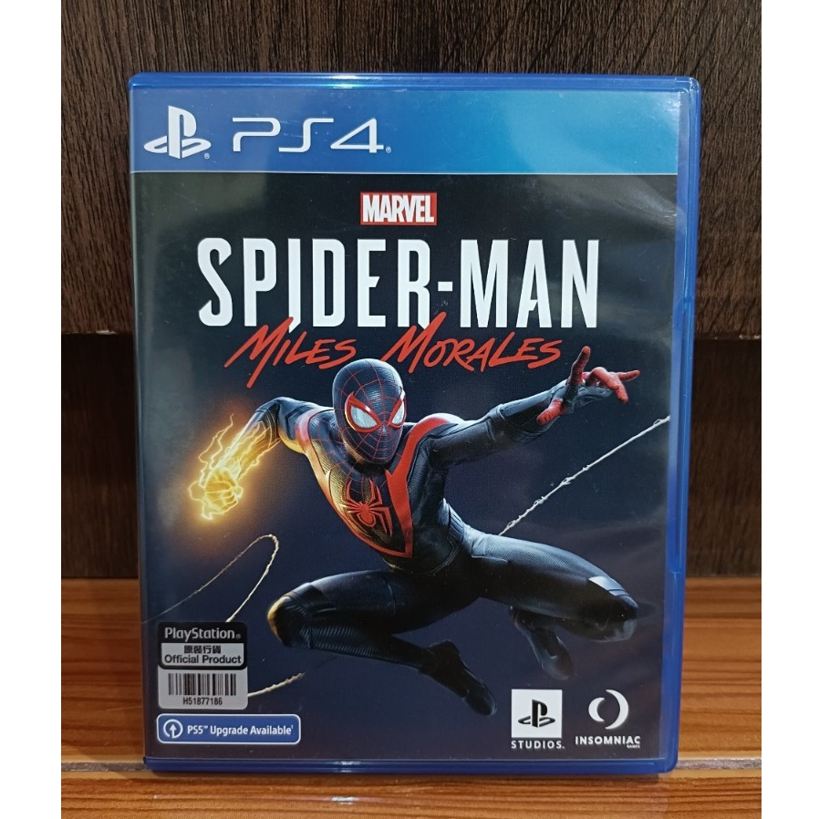 PS4 แผ่น ps4 Marvels Spider-Man Miles morales มือสอง