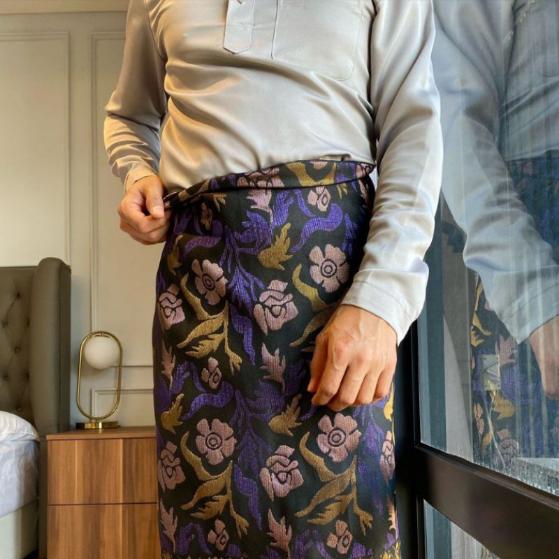 ผ้าซัมปิง ผ้าซอแกะผู้ใหญ่ 3D / 4D  kain songket