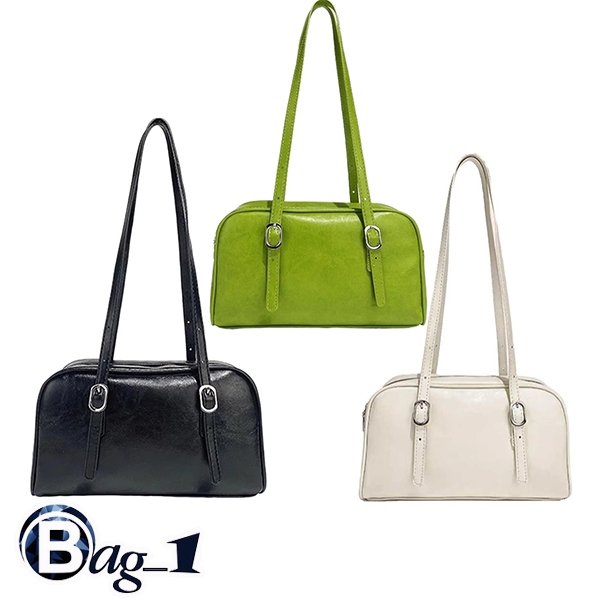 bag_1(BAG1986) กระเป๋าหนังเงา มี 3 สี สะพายไหล่